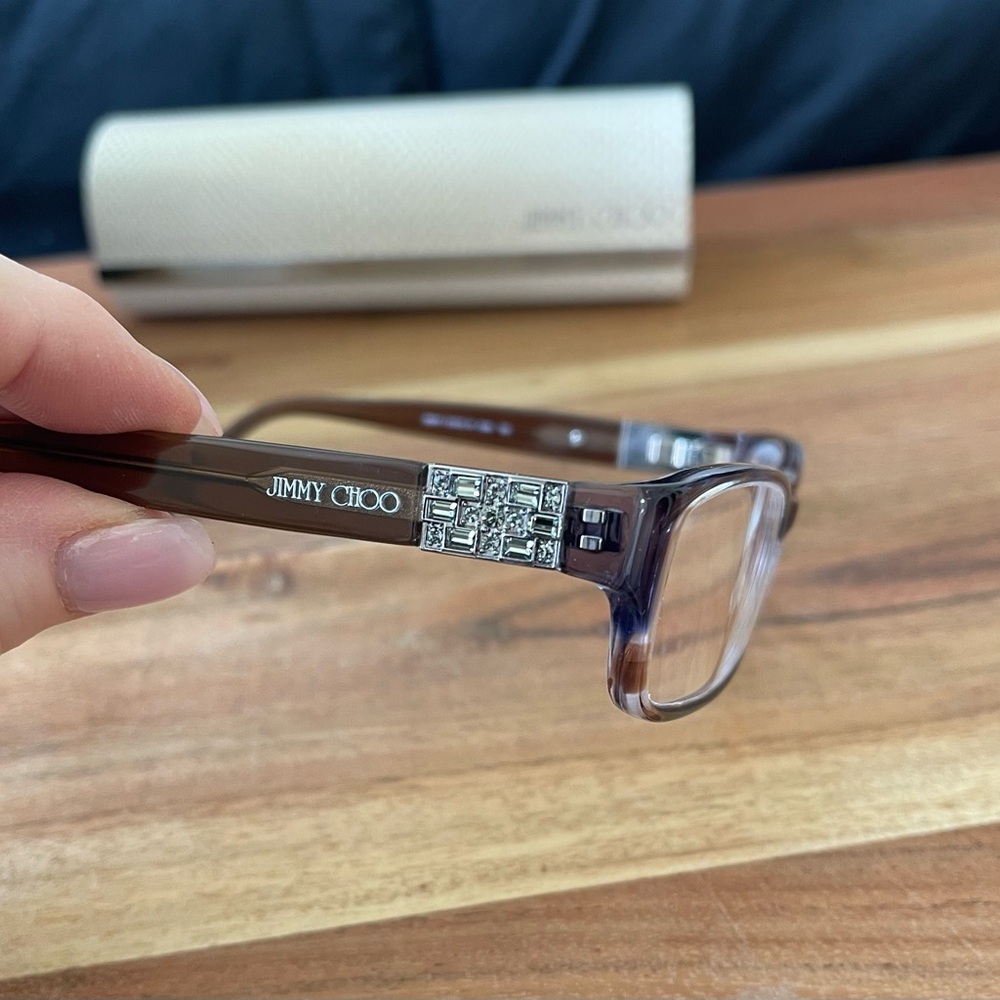 Jimmy Choo Eye Glasses & Case - Picture 2 of 9